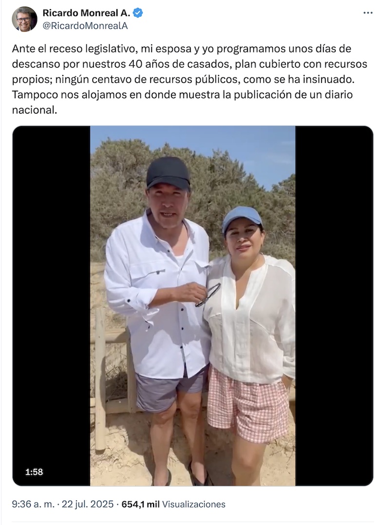 White Lotus a la 4T: Vacaciones de lujo de diputados y senadores