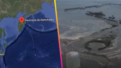 Terremoto en península de Kamchatka