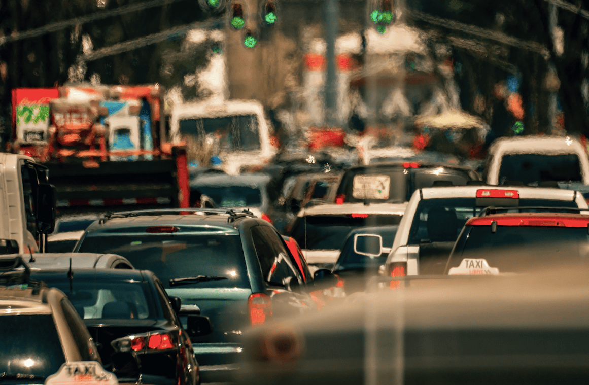 El tráfico en la CDMX 
