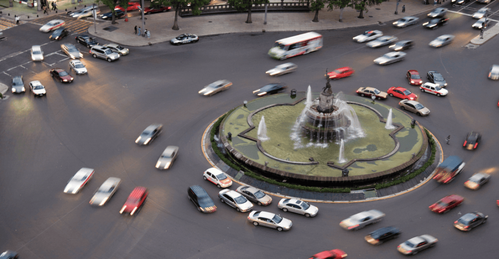 El tráfico en la CDMX