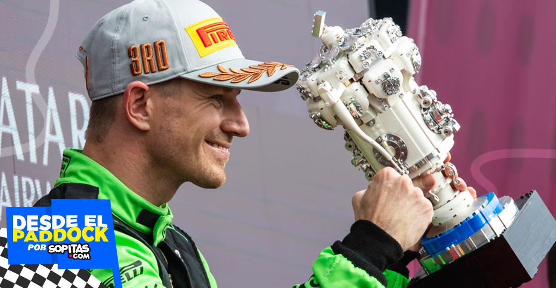 El trofeo de lego de Nico Hulkenberg
