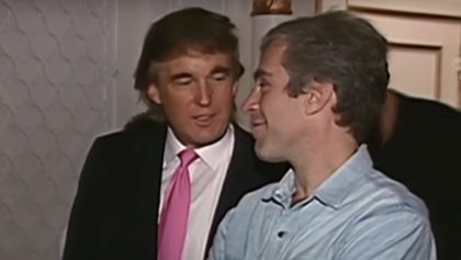 Donald Trump y Jeffrey Epstein, 1992