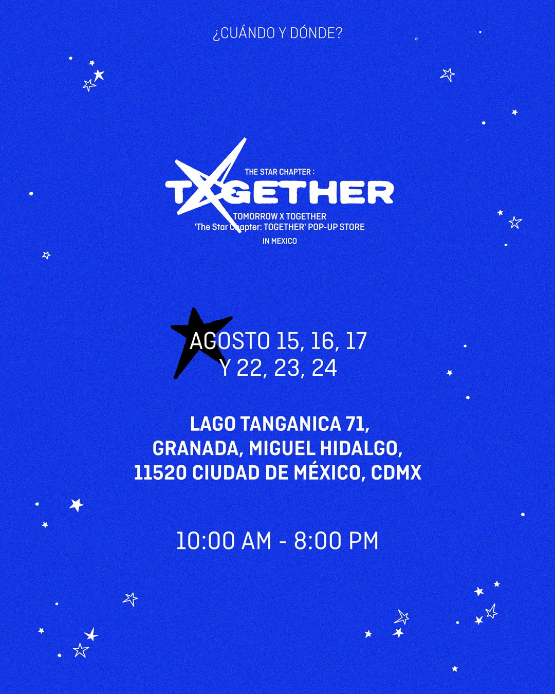 Cuándo y dónde será la Pop-Up de TXT en México 