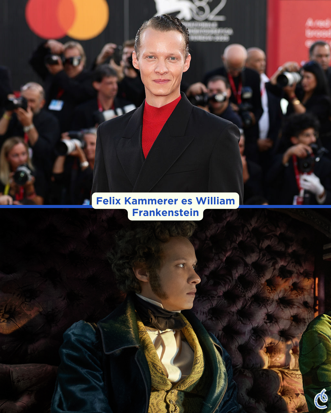 Felix Kammerer es William, el hermano menor de Victor en 'Frankenstein'
