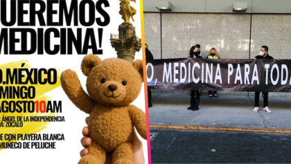 Marcha contra desabasto de medicamentos