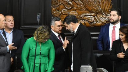 Bronca Noroña y Alejandro Moreno