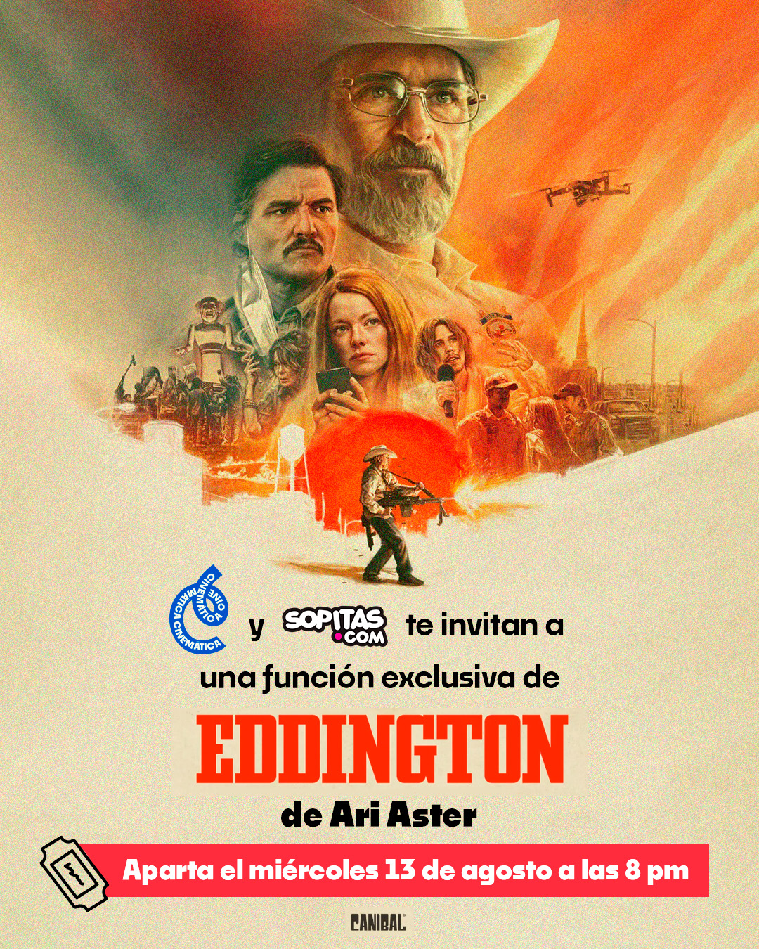 ¿Quieres ver 'Eddington'? Te llevamos
