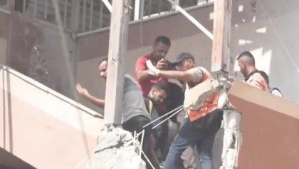 Periodistas atacados en Gaza