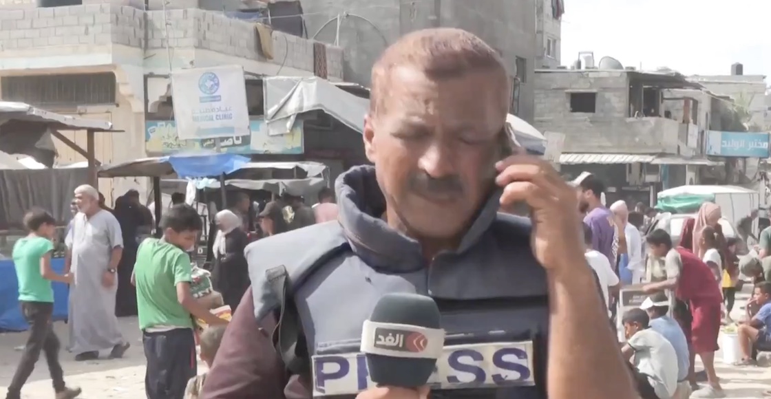 Ataque periodistas en Gaza