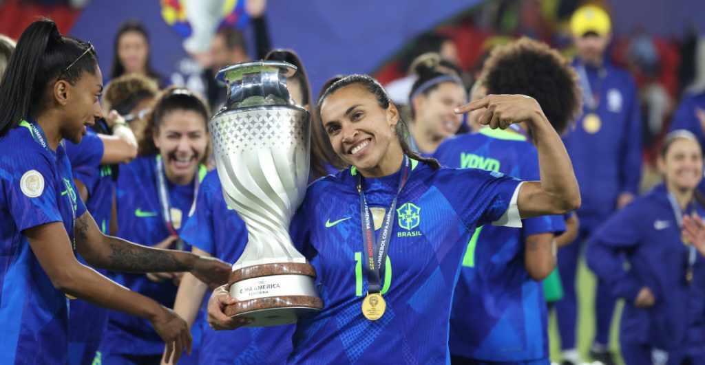 8 goles, penales y Marta en modo leyenda: Brasil gana la Copa América Femenina en un partidazo