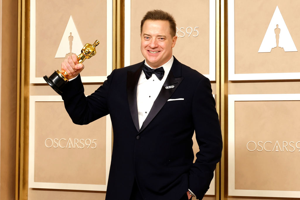Brendan Fraser obtuvo su primer Oscar por 'The Whale' de Darren Aronofsky