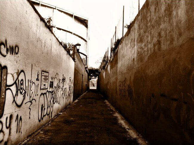 Recopilación de callejones bonitos y macabros en la CDMX