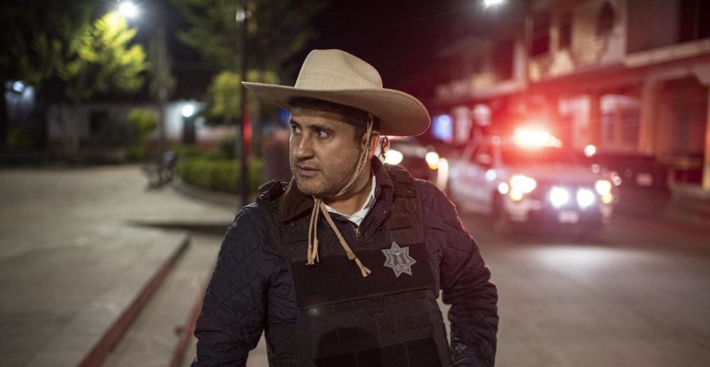 Carlos Manzo, alcalde de Uruapan