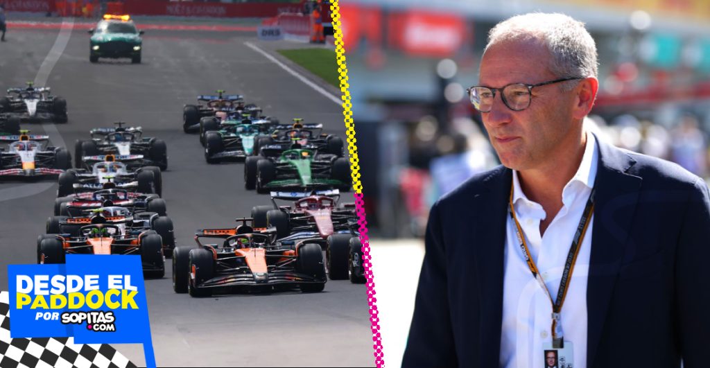 Más carreras sprint y parrilla invertida: Domenicali plantea cambios en Fórmula 1