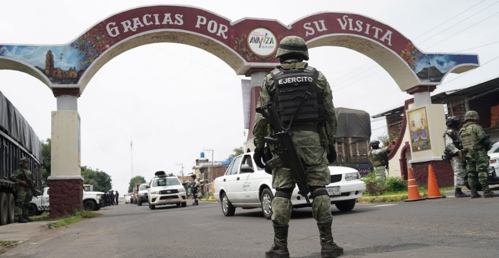 Seguridad Nuevo San Juan Parangaricutiro
