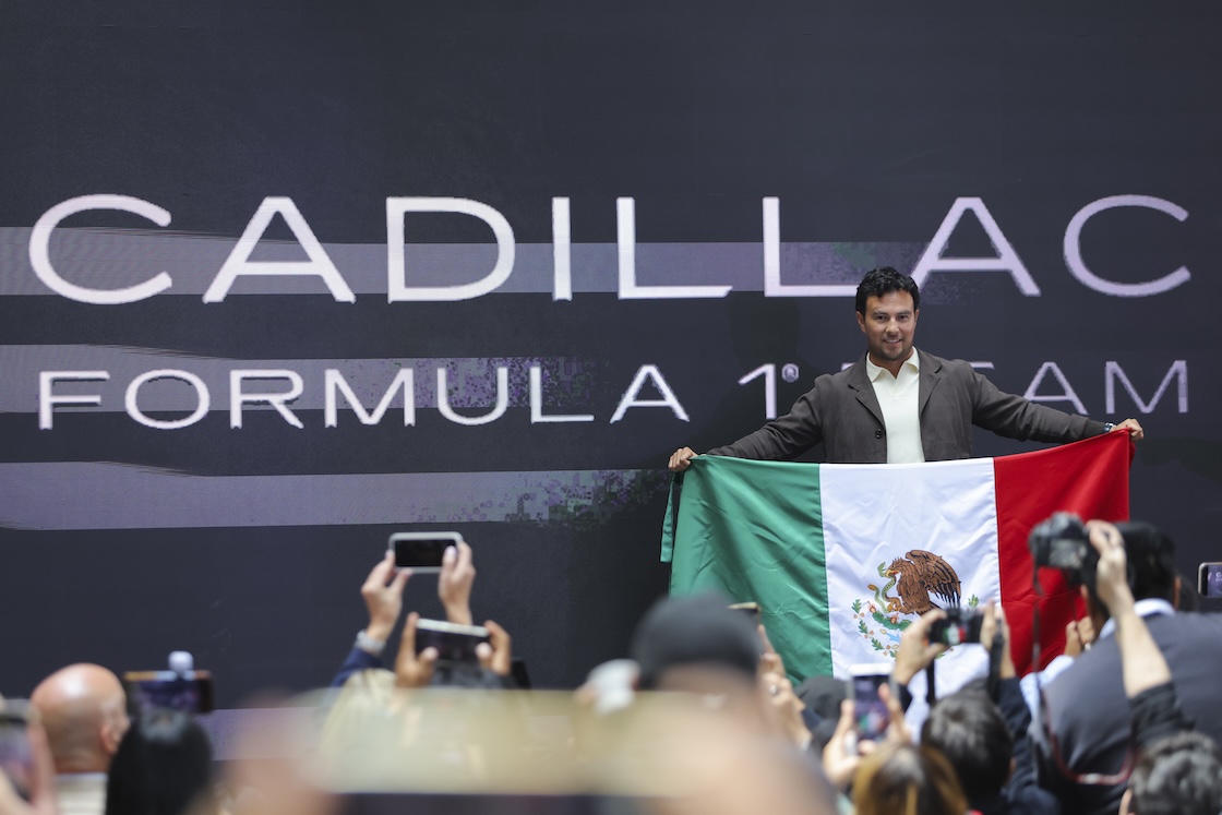 Checo Pérez en Cadillac