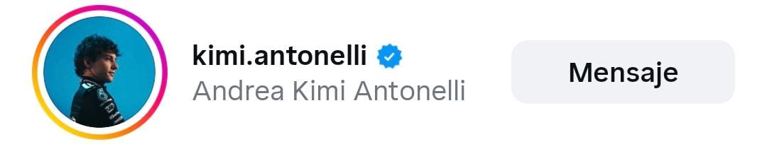 Kimi Antonelli reacciona al regreso de Checo Pérez