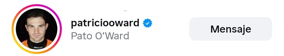 Pato O'Ward reacciona al regreso de Checo Pérez