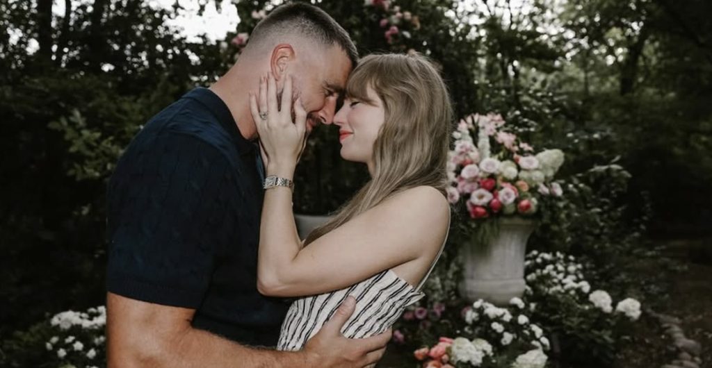 Taylor Swift y Travis Kelce comprometidos