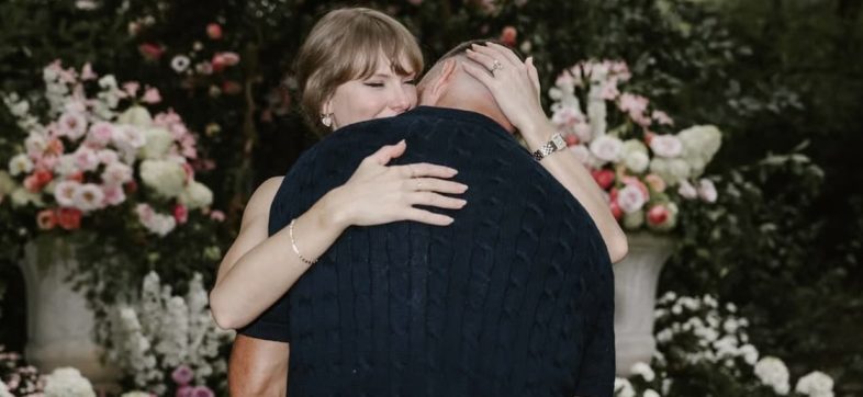 Taylor Swift y Travis Kelce comprometidos