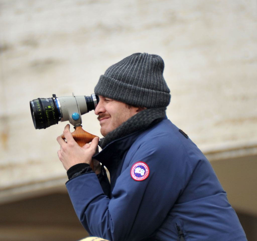 Darren Aronofsky en una locación para Black Swan