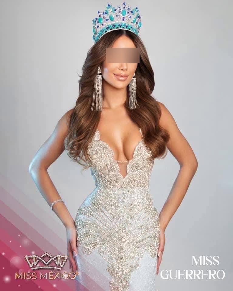 Detienen a Miss Guerrero por portar arma exclusiva del ejército