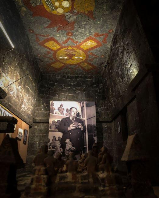 Instrucciones para ver los dioses prehispánicos en el Anahuacalli