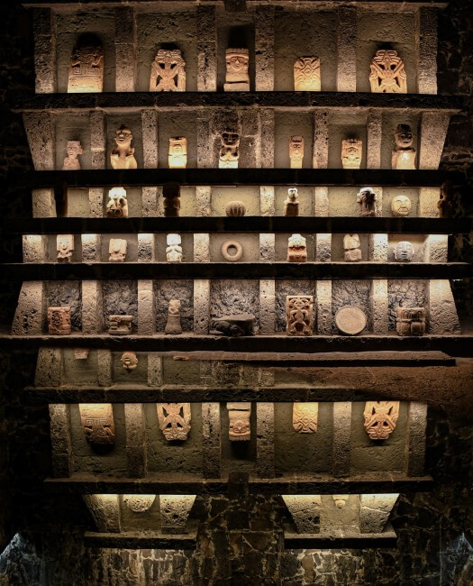 Instrucciones para ver los dioses prehispánicos en el Anahuacalli