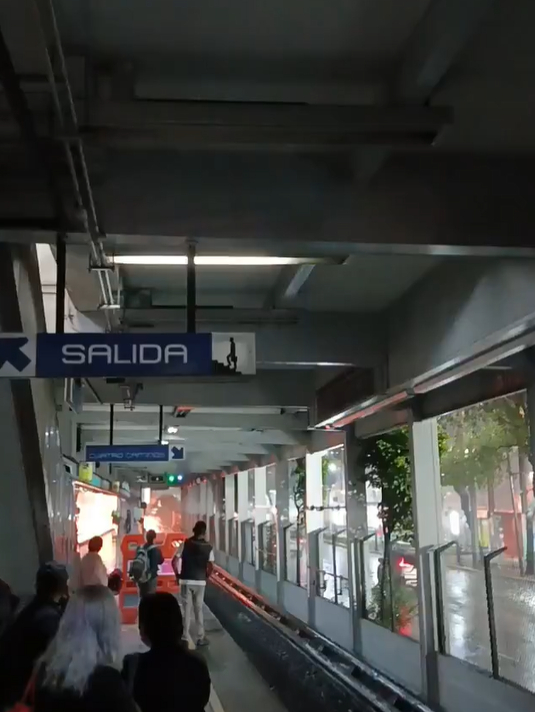 Reportan explosión en la estación San Antonio Abad del Metro CDMX 