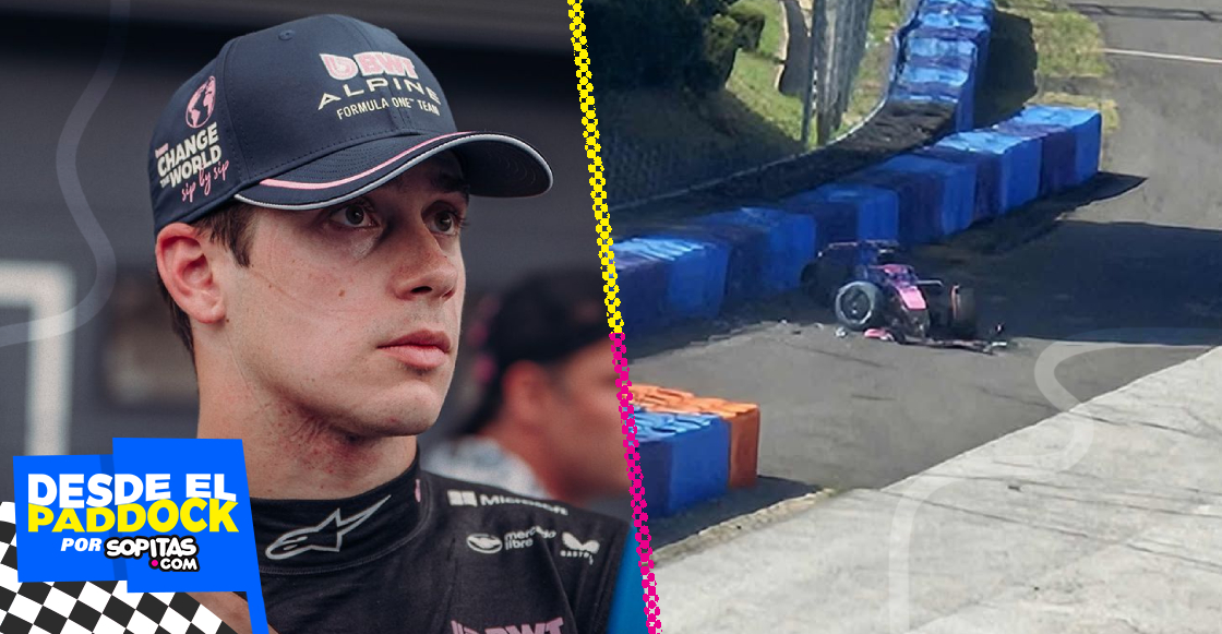 Mal y de malas: Franco Colapinto choca en Hungría