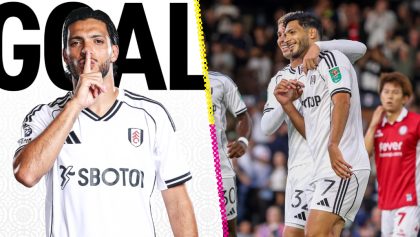 Chulada de definición de Raúl Jiménez para su primer gol de la temporada