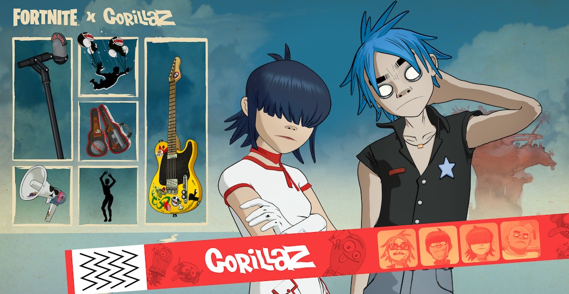 gorillaz fortnite 1