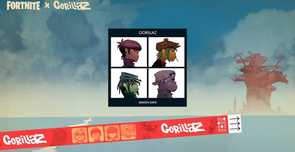 gorillaz fortnite 2
