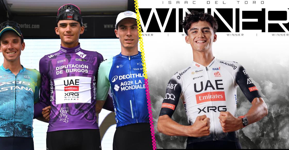 Issac del Toro es campeón de la Vuelta a Burgos