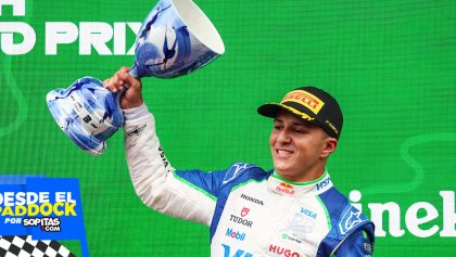 Primer podio de Isack Hadjar en F1