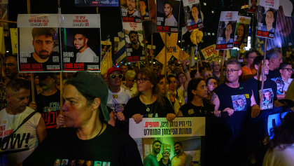 Israelíes protesta contra plan de Benjamin Netanyahu de tomar el control de Gaza: Temen por la vida de los rehenes