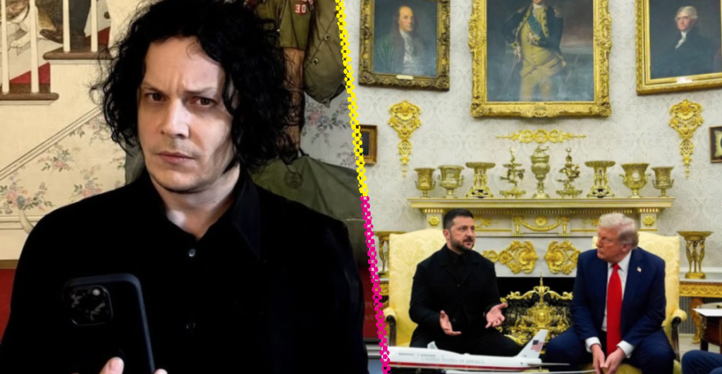 ¡Se están peleando! Jack White le dice 'vulgar' a Donald Trump y la Casa Blanca lo defiende