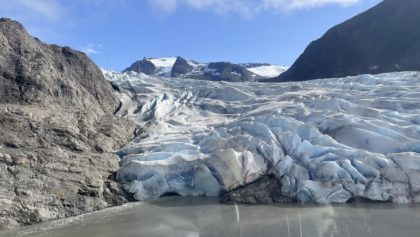 Glaciar Mendenhall de Juneau, Alaska