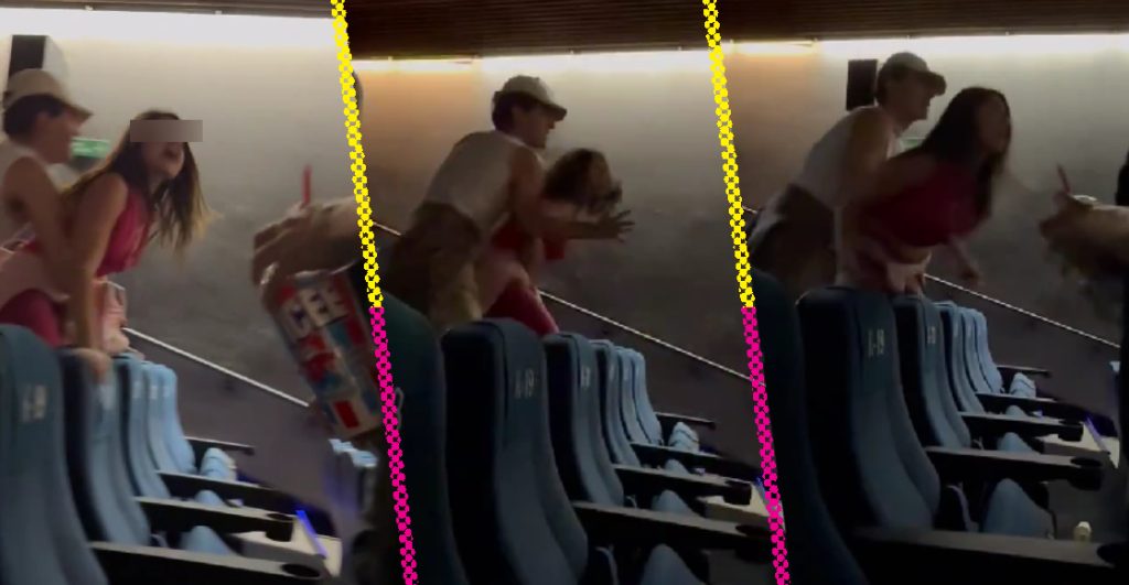 Mujer se enoja cuando le piden guardar silencio y la llaman ‘Lady Cineteca’