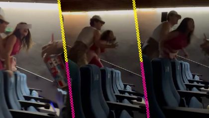 Mujer se enoja cuando le piden guardar silencio y la llaman ‘Lady Cineteca’