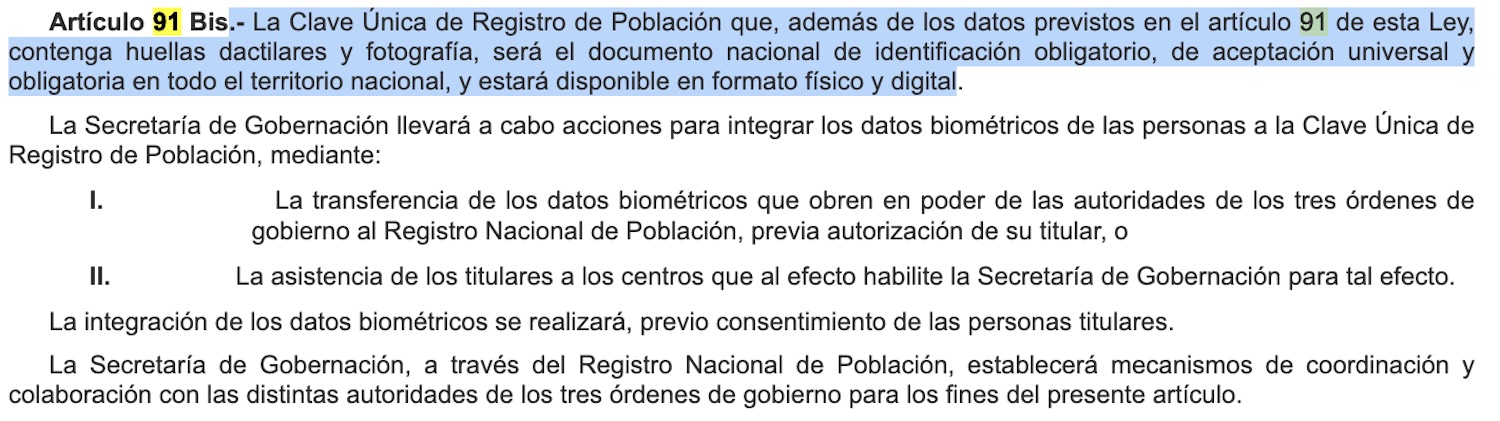 Nos dicen que no pero, ¿por qué la CURP Biométrica sí es obligatoria?