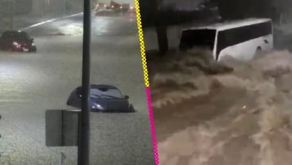 Lluvia histórica deja dos muertos e inundaciones en Querétaro