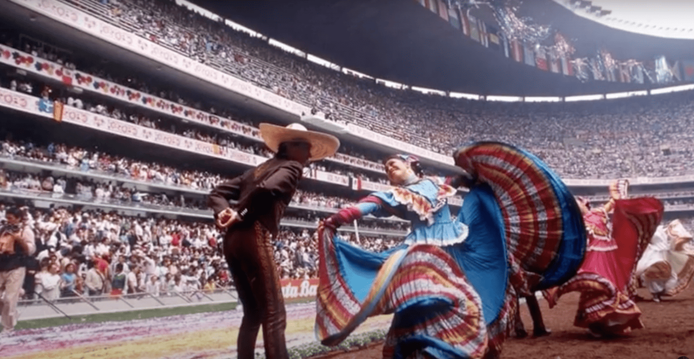 La inauguración de México 1986