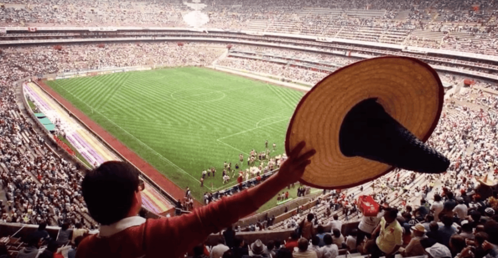 Inauguración del Mundial, México 1986.