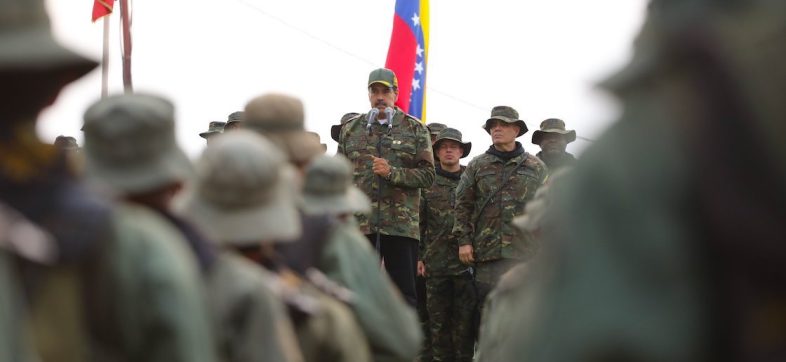 NIcolás Maduro y ejército de Venezuela
