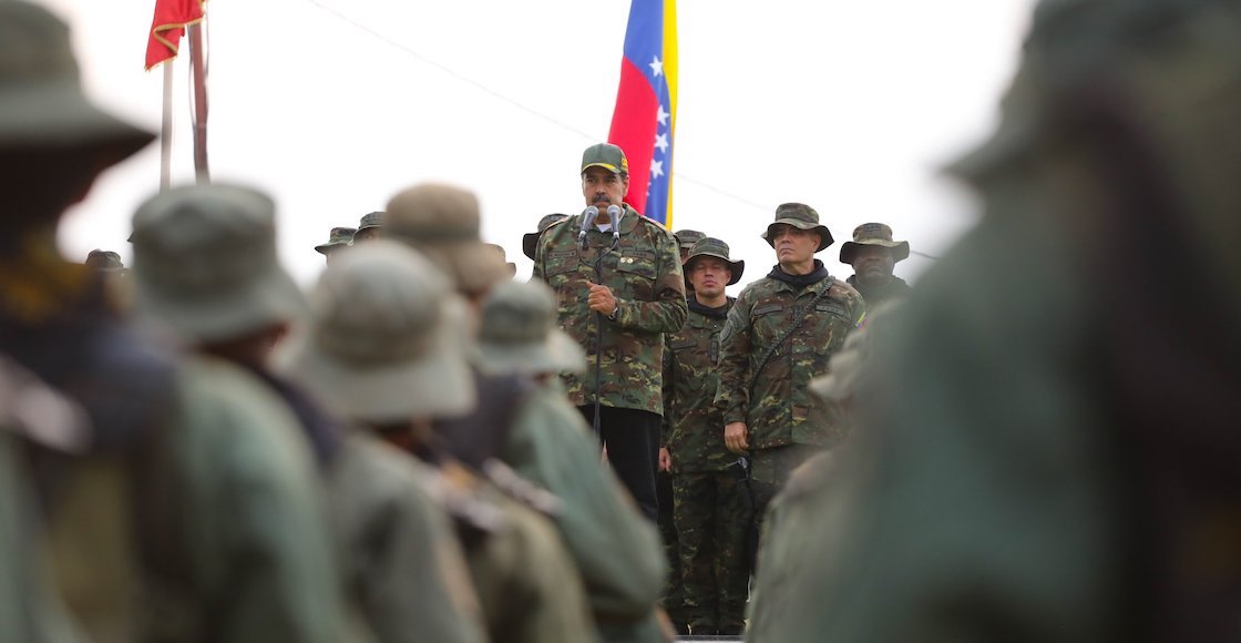 NIcolás Maduro y ejército de Venezuela