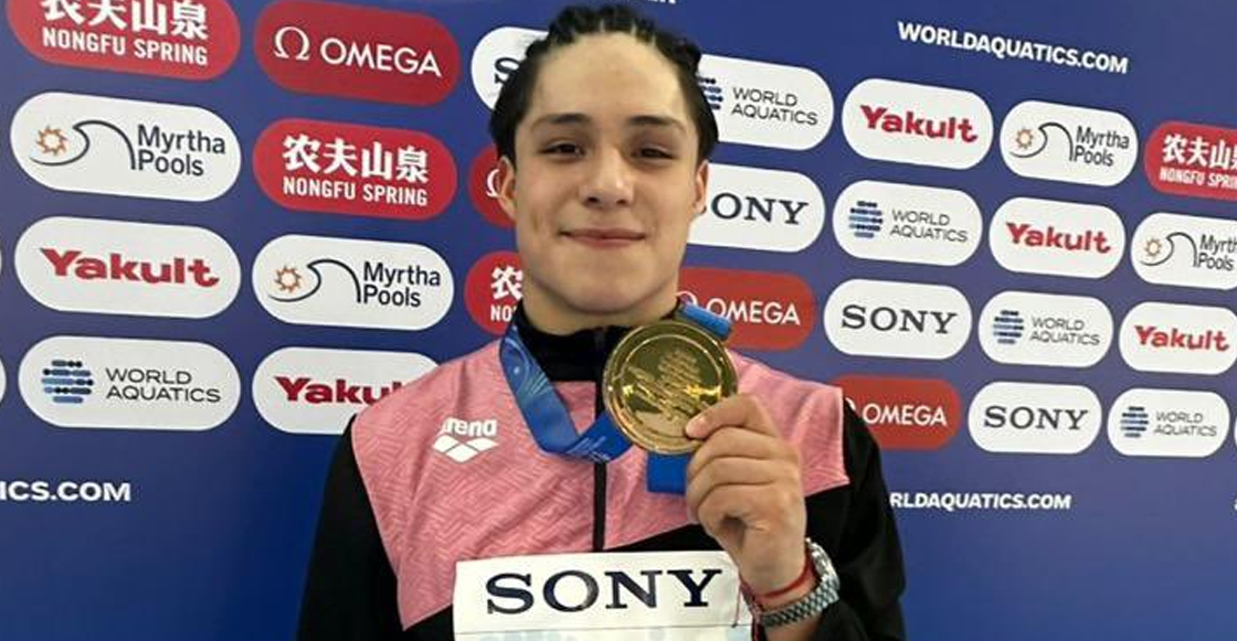 Osmar Olvera se lleva la medalla de oro en el trampolín de 3 metros de Singapur