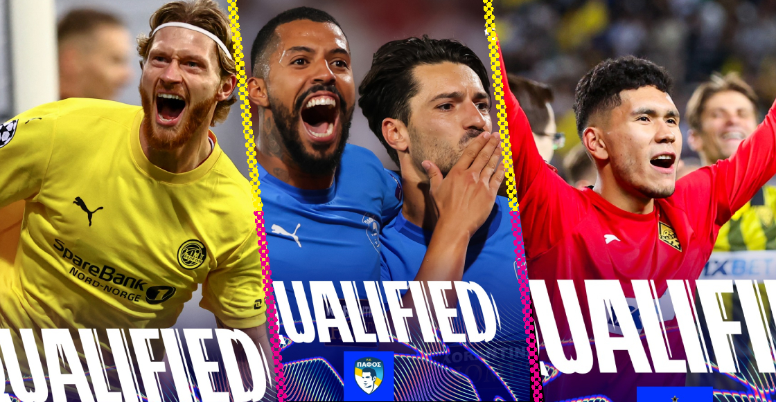 Pafos Kairat Almaty y Bodø/Glimt clasifican por primera vez a la Champions League