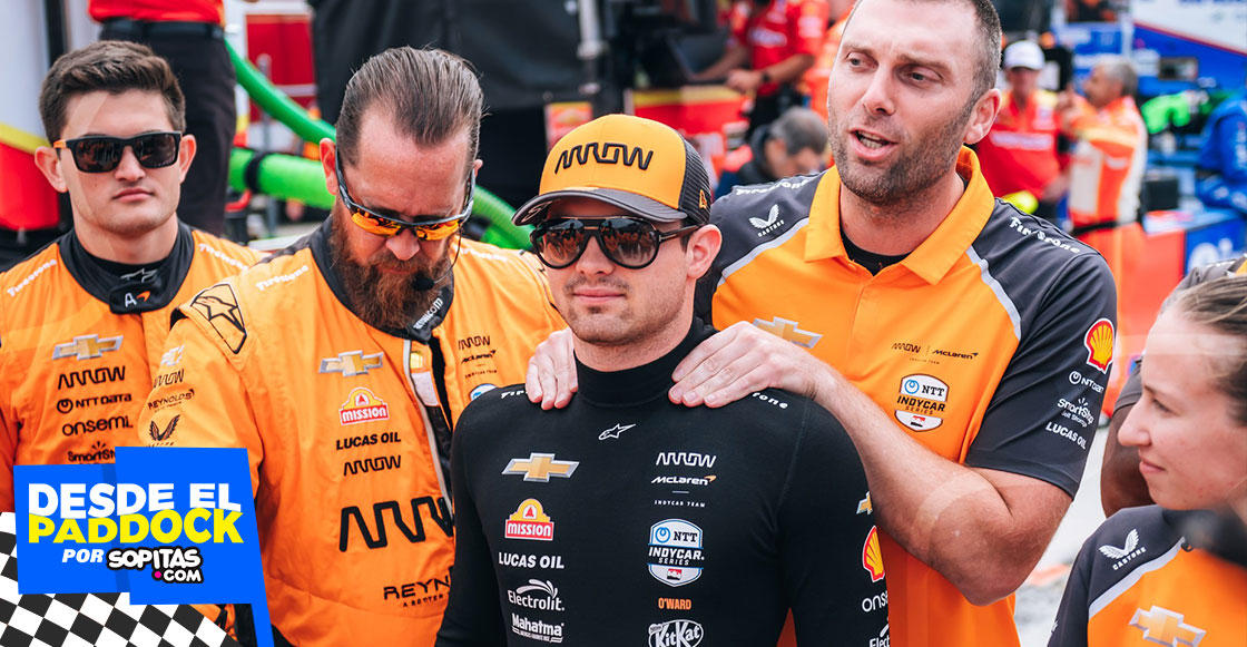 Última carrera de Pato O'Ward en la temporada de IndyCar