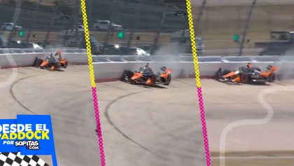 Accidente deja fuera a Pato O'Ward en Nashville